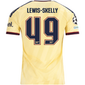 adidas Men's Arsenal FC Myles Lewis-Skelly Third Jersey w/ Champions League Patches 26/27 (Yellow)