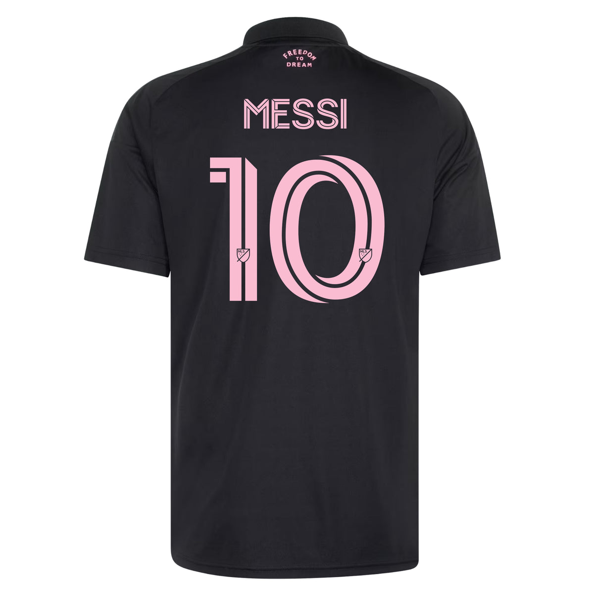 adidas Men's Lionel Messi Inter Miami CF 26/27 Away Jersey (Black/Pink)