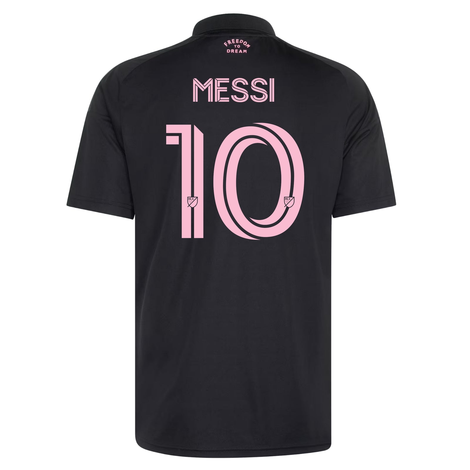 adidas Men's Lionel Messi Inter Miami CF 26/27 Away Jersey (Black/Pink)