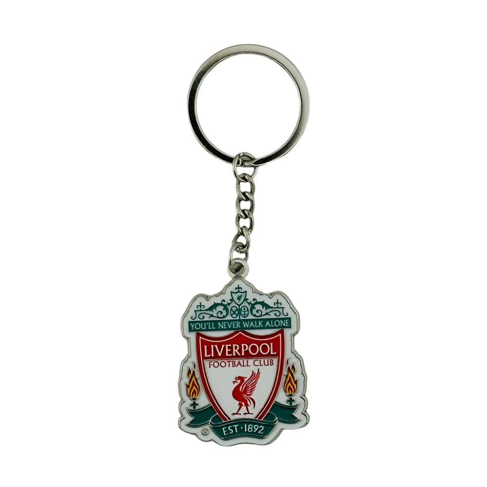 Liverpool FC Full Color Metal Keychain