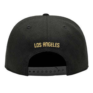 Fan Ink LAFC Los Angeles FC Dawn Snapback Hat (Black/Gold)