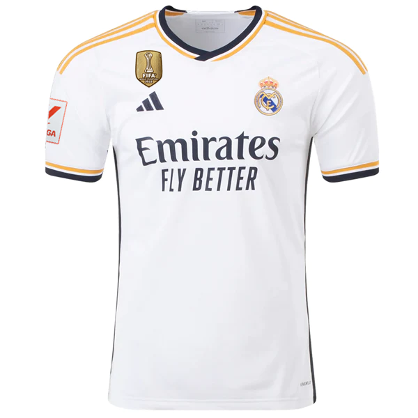 adidas Real Madrid Home Jersey w La Liga Club World Cup