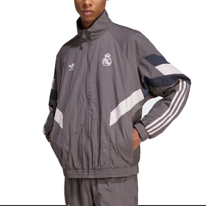 adidas Real Madrid Originals Track Top Jacket 24/25 (Charcoal/Dark Grey)