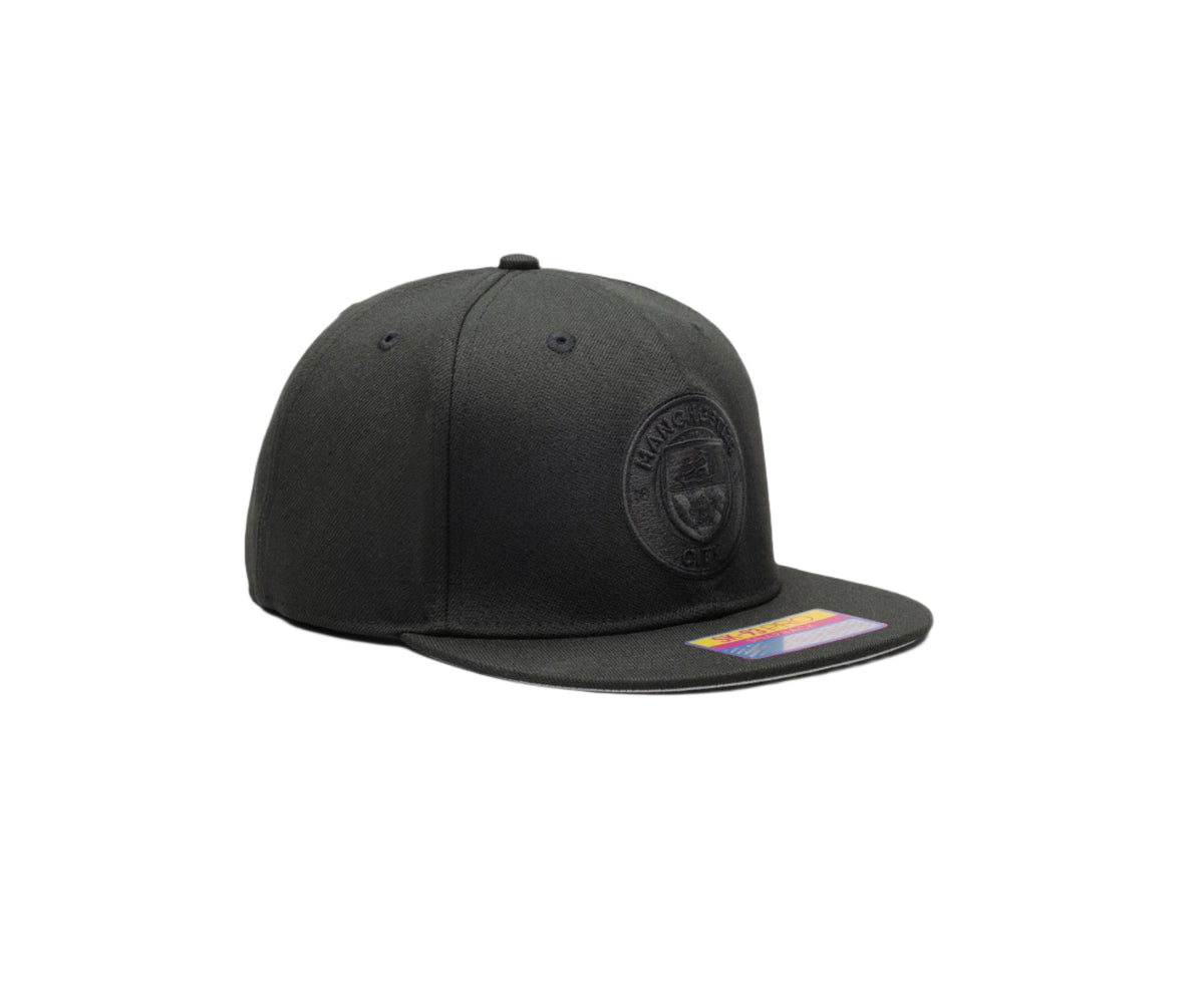 Fan Ink Manchester City Dusk Adjustable Adjustable Hat (Black)