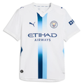 Puma Mens Manchester City Authentic Third Jersey 26/27 (White/Blazing Blue)
