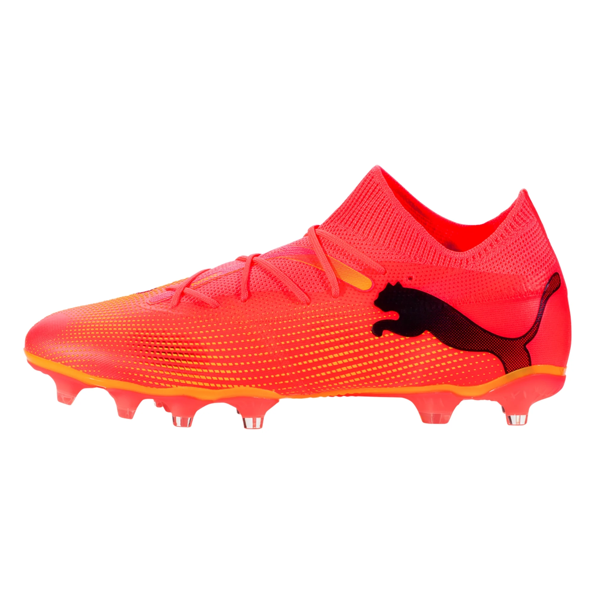 Puma Future 7 Match FG/AG Soccer Cleats (Sunset Glow/Puma Black ...