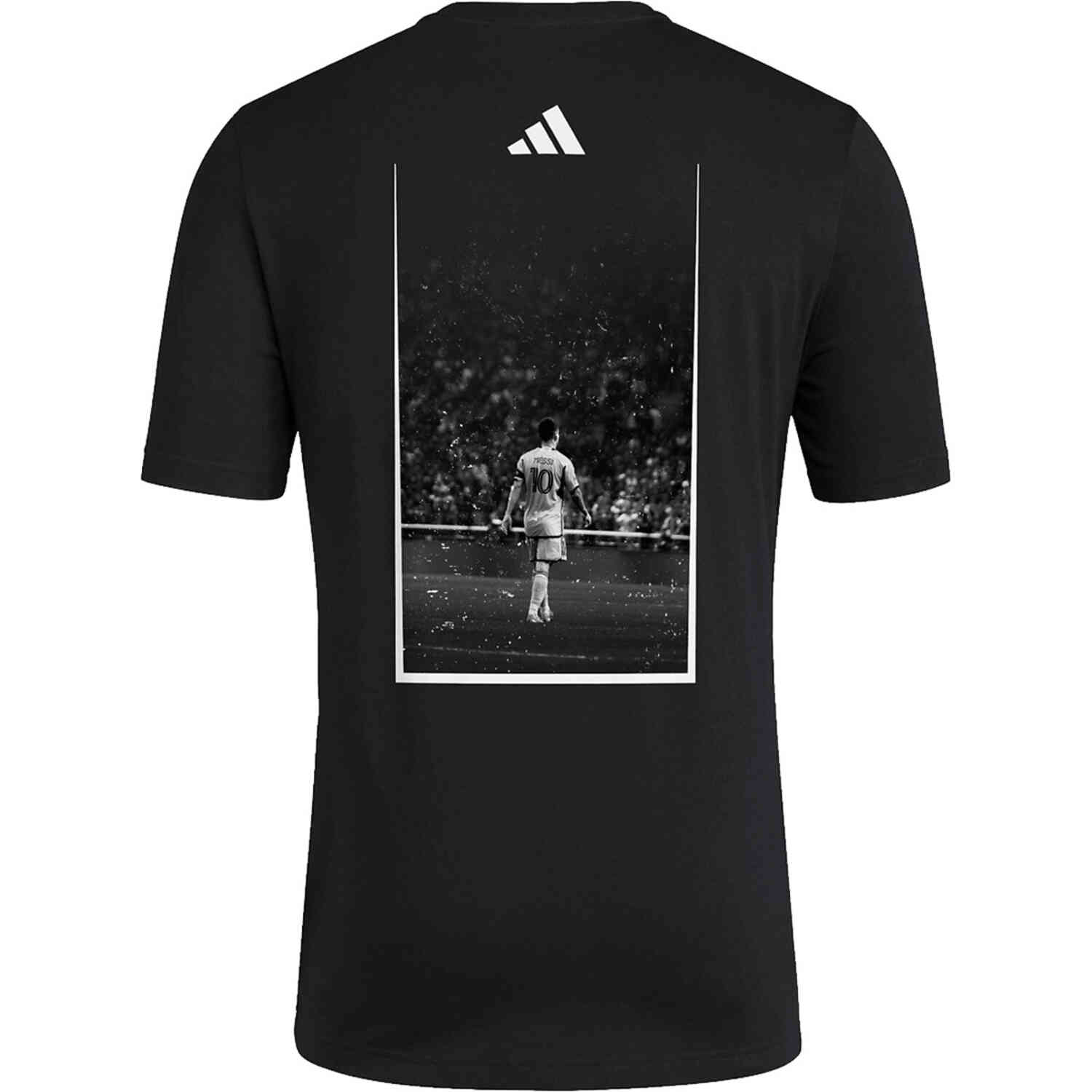 adidas Lionel Messi Greatest Of All Time T-Shirt (Black) Soccer