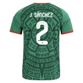 adidas Men's Mexico Jorge Sánchez Home 2026 World Cup Jersey (Bold Green)