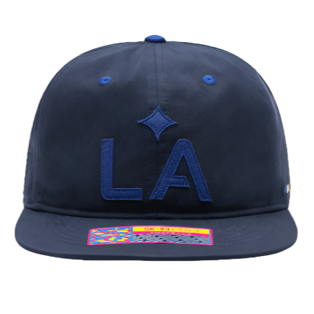Fan Ink LA Galaxy Snowbeach Snapback Adjustable Hat (Navy)