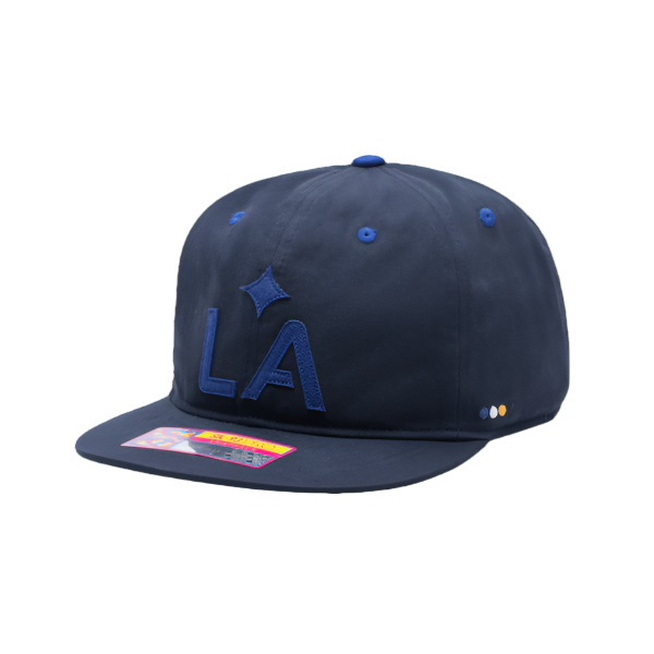 Fan Ink LA Galaxy Snowbeach Snapback Adjustable Hat (Navy)