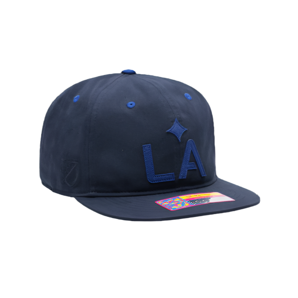 Fan Ink LA Galaxy Snowbeach Snapback Adjustable Hat (Navy)