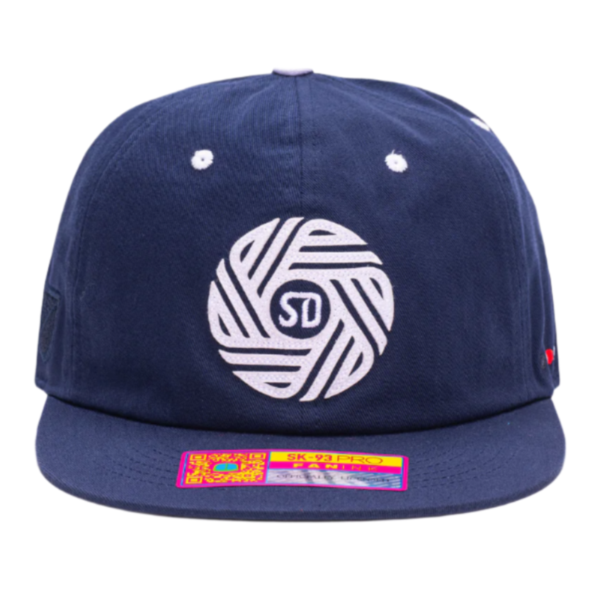 Fan Ink San Diego FC Bankroll Snapback Hat (Navy)