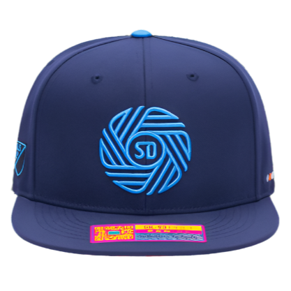 Fan Ink San Diego FC Tahiti Snapback Hat (Navy)