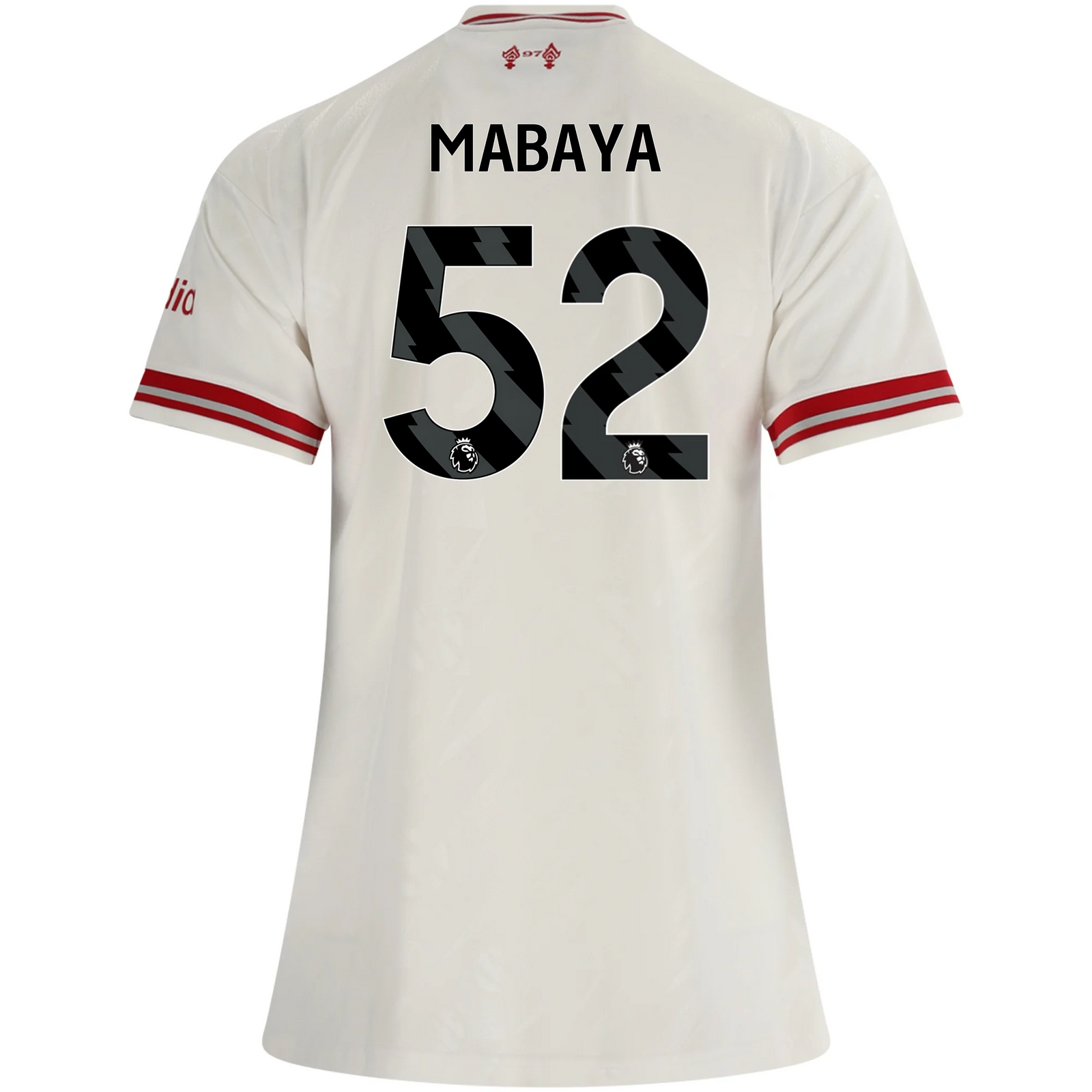 adidas Women’s Liverpool Isaac Mabaya Away Jersey 26/27 (White/Red)