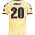 adidas Men's Arsenal FC Noni Madueke Third Jersey w/ Champions League Patches 26/27 (Yellow)