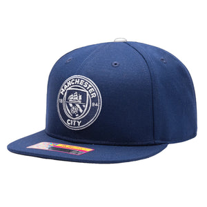 Fan Ink Manchester City America's Game Glow Edition Snapback Hat (Dark Royal)