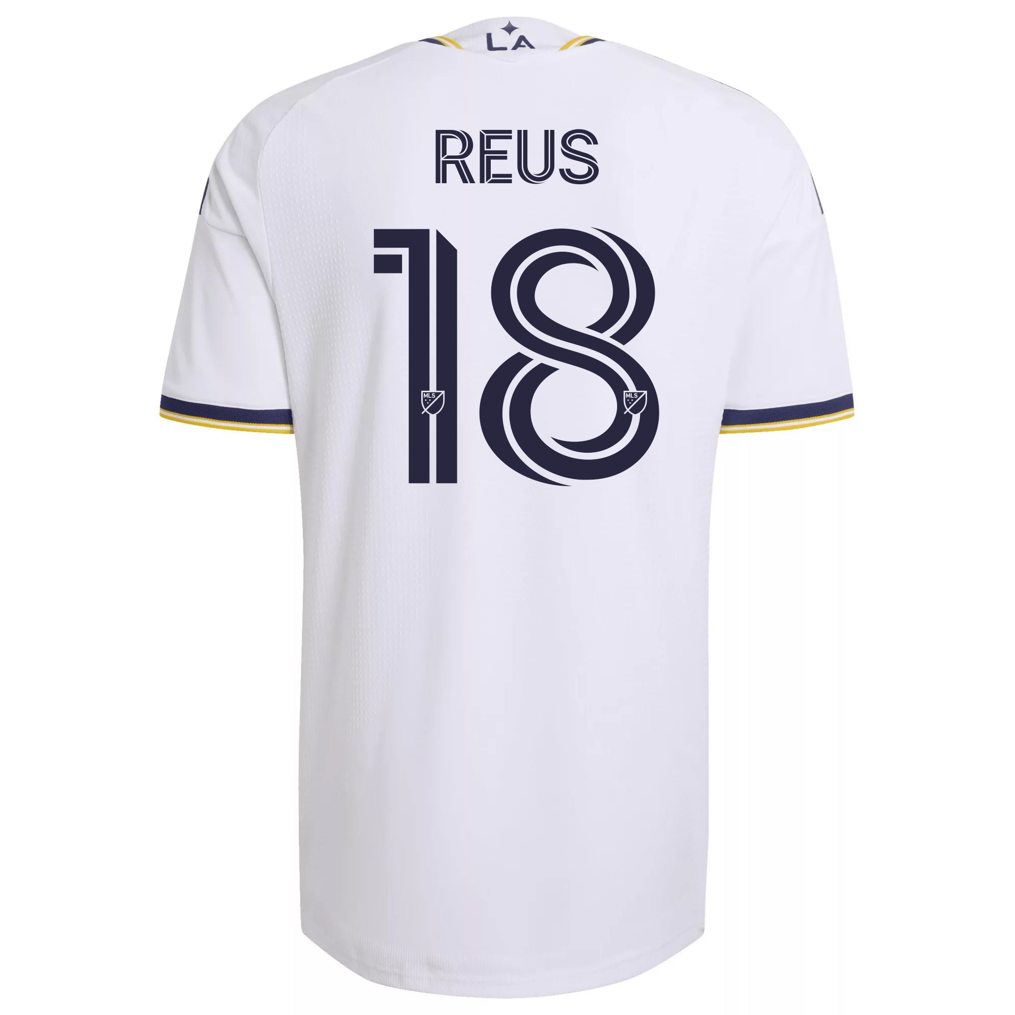 adidas Men's Marco Reus LA Galaxy Authentic Match Home Jersey 26/27 (White)