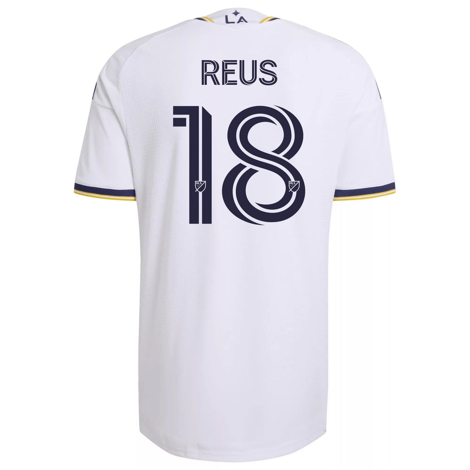 adidas Men's Marco Reus LA Galaxy Authentic Match Home Jersey 26/27 (White)