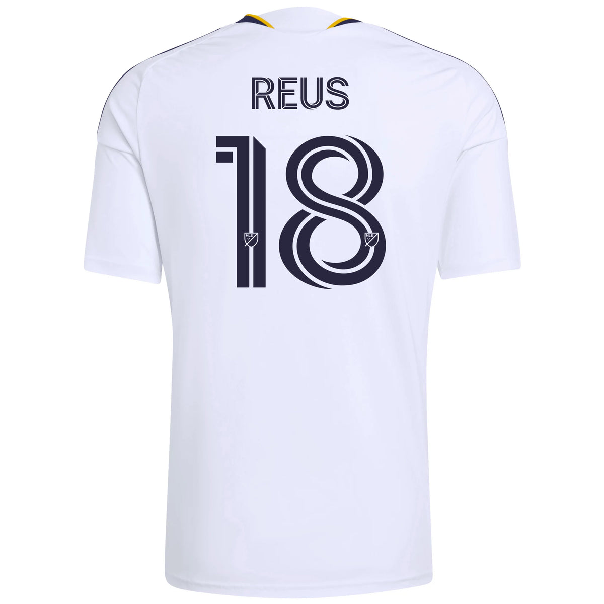 adidas Men's Marco Reus LA Galaxy Home Replica Jersey 26/27 (White)