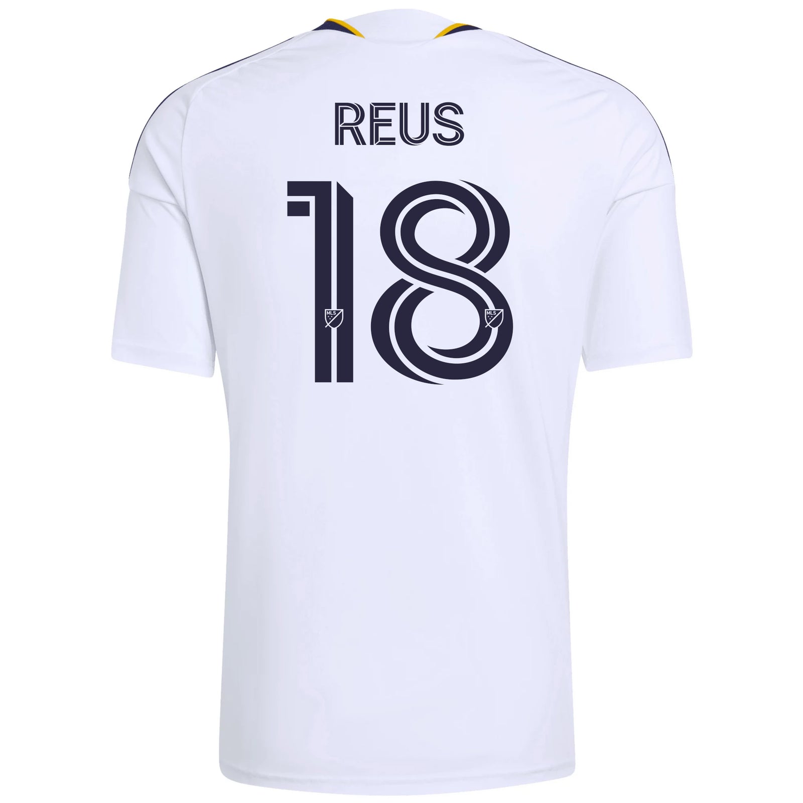 adidas Men's Marco Reus LA Galaxy Home Replica Jersey 26/27 (White)