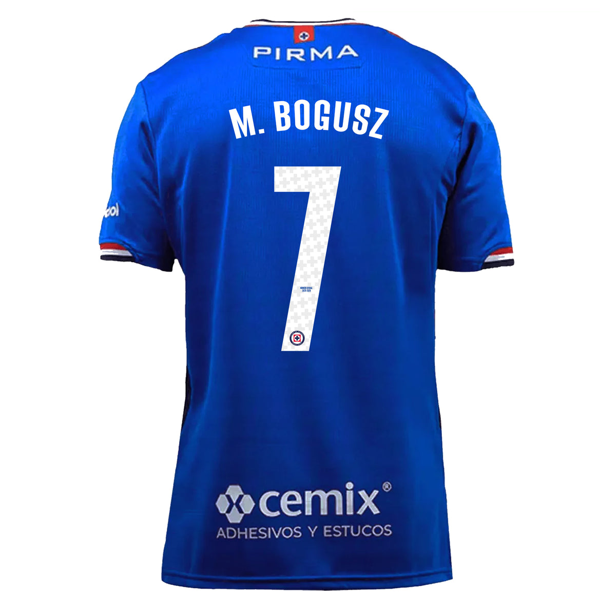 Pirma Men's Mateusz Bogusz Cruz Azul Home Jersey 25/26 (Blue)
