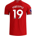 adidas Manchester United Authentic Bryan Mbeumo Home Jersey w/ EPL + No Room For Racism Patches 26/27 (Red)