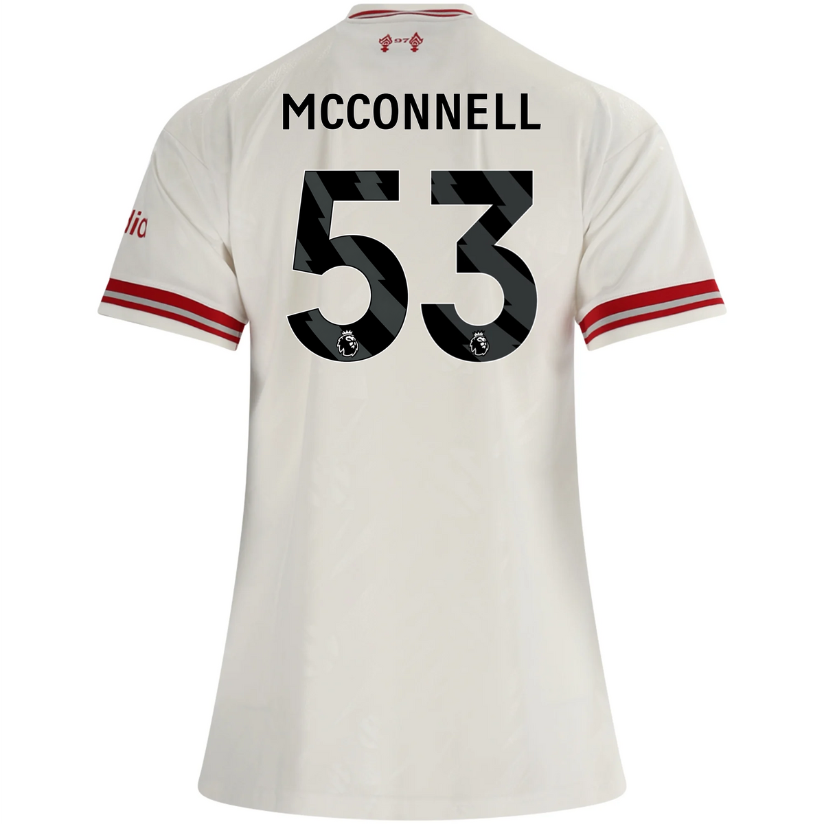 adidas Women’s Liverpool James McConnell Away Jersey 26/27 (White/Red)