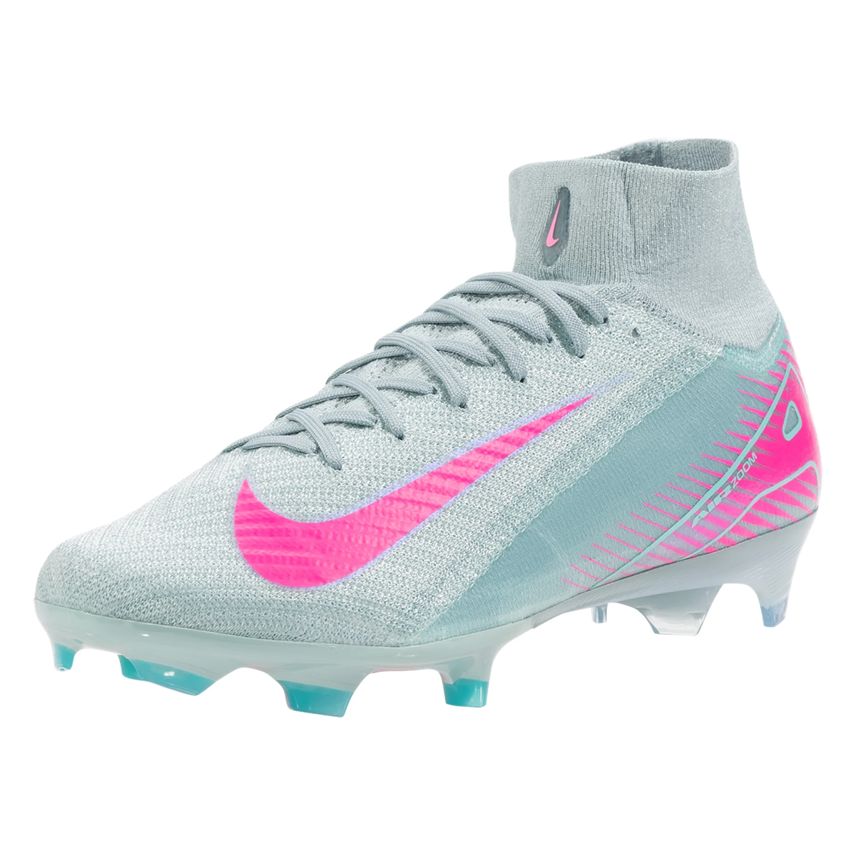 Nike Zoom Superfly 10 Elite Firm Ground Soccer Cleats (Ocean Cube/Pink Blast)