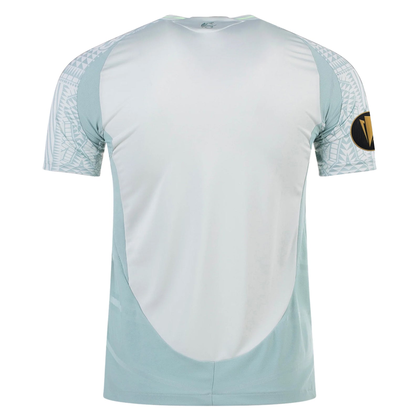 adidas Men's Mexico Authentic Away Jersey 24/25 w/ Gold Cup 2025 Patches (Linen Green)
