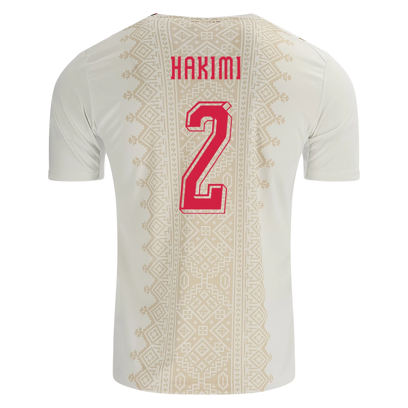 Puma Mens Morocco Achraf Hakimi Away Jersey 2026 (White/Gold)