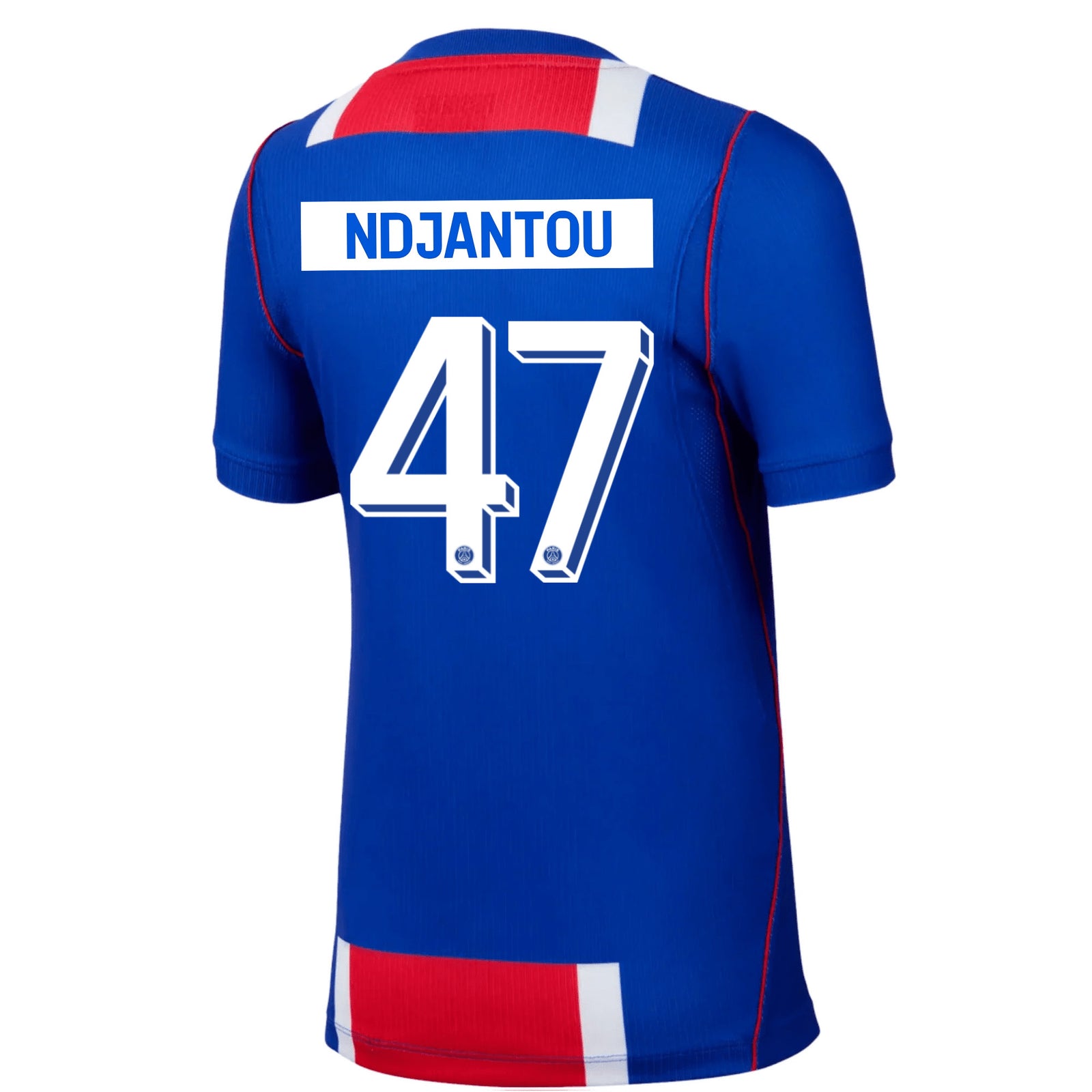 Nike Youth Paris Saint-Germain Quentin Ndjantou Home Jersey 26/27 (Royal/White/Red)