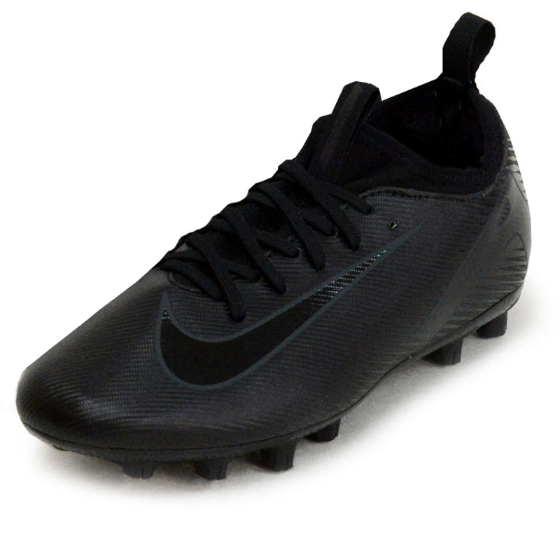 Nike Youth Jr. Zoom Vapor 16 Academy FG Soccer Cleats (Black/Deep Jungle)
