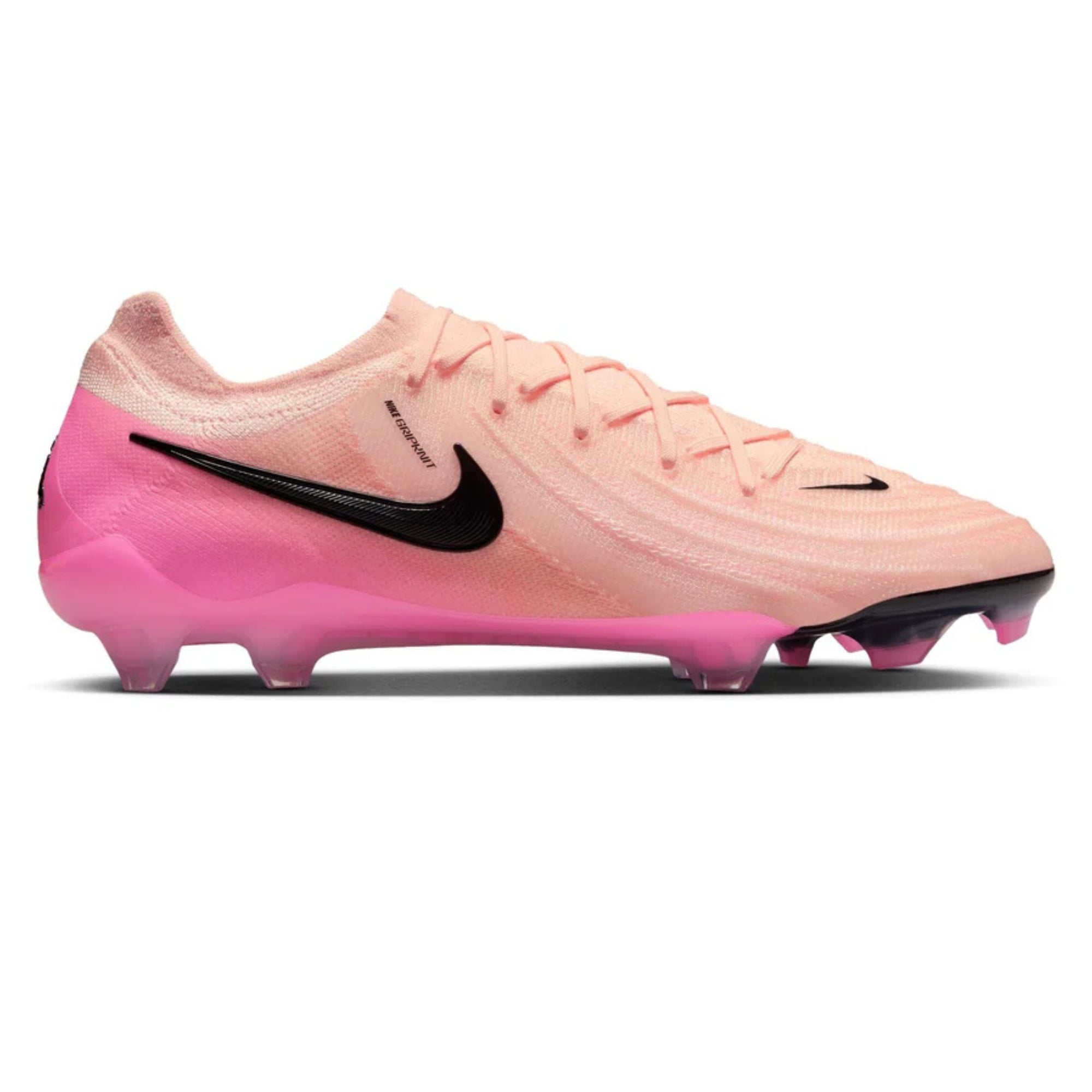Nike Phantom GX II Elite FG Soccer Cleats (Crimson Tint/Pink Blast)