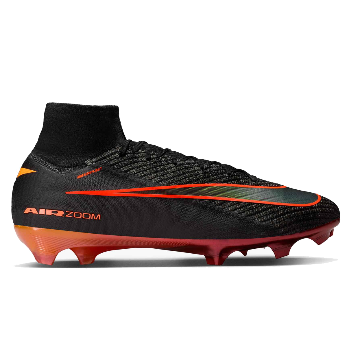 Nike Zoom Superfly 10 Elite LV8 FG Soccer Cleats (Black/Hyper Crimson)