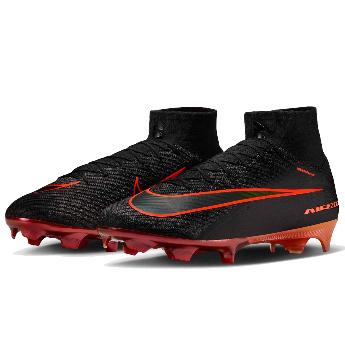 Nike Zoom Superfly 10 Elite LV8 FG Soccer Cleats (Black/Hyper Crimson)