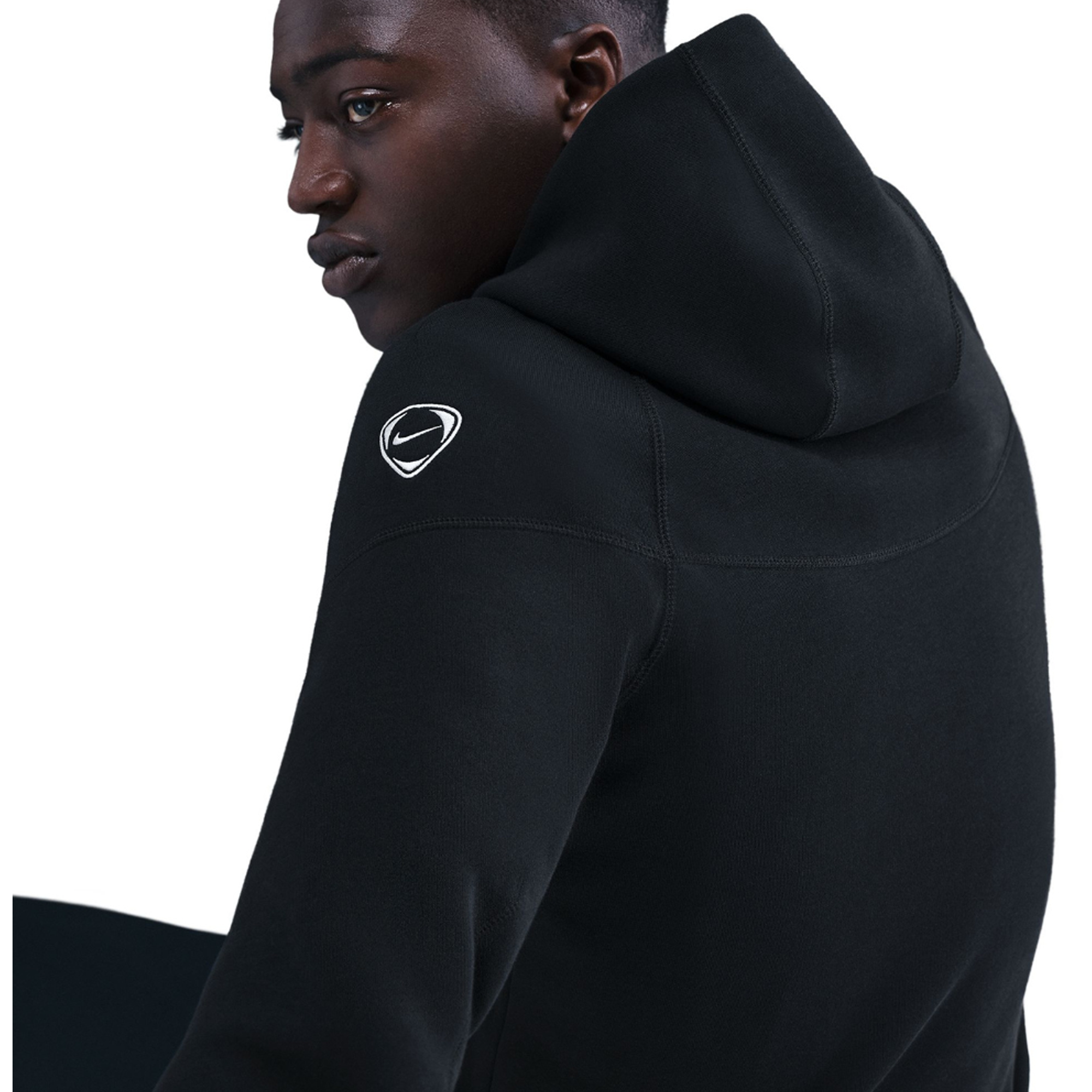 Nike Chelsea 25/26 Tech Fleece Full-Zip Hoodie (Black