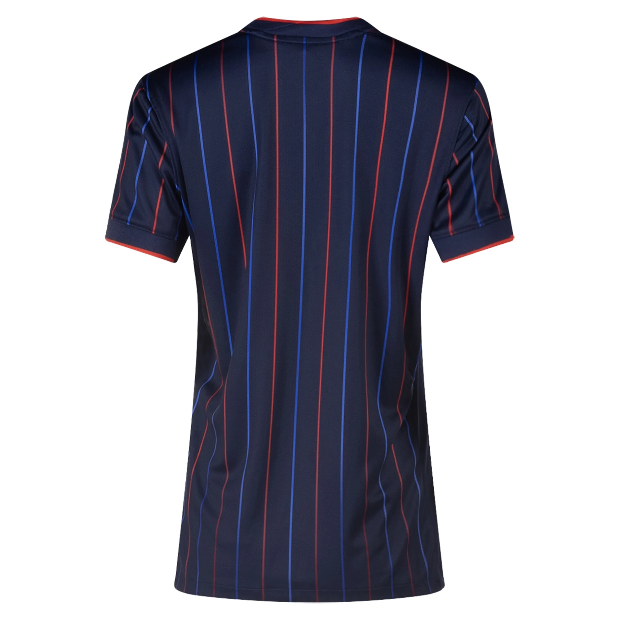 Nike Womens USA 25/26 Away 4 Star Jersey (Obsidian/Challenge Red)