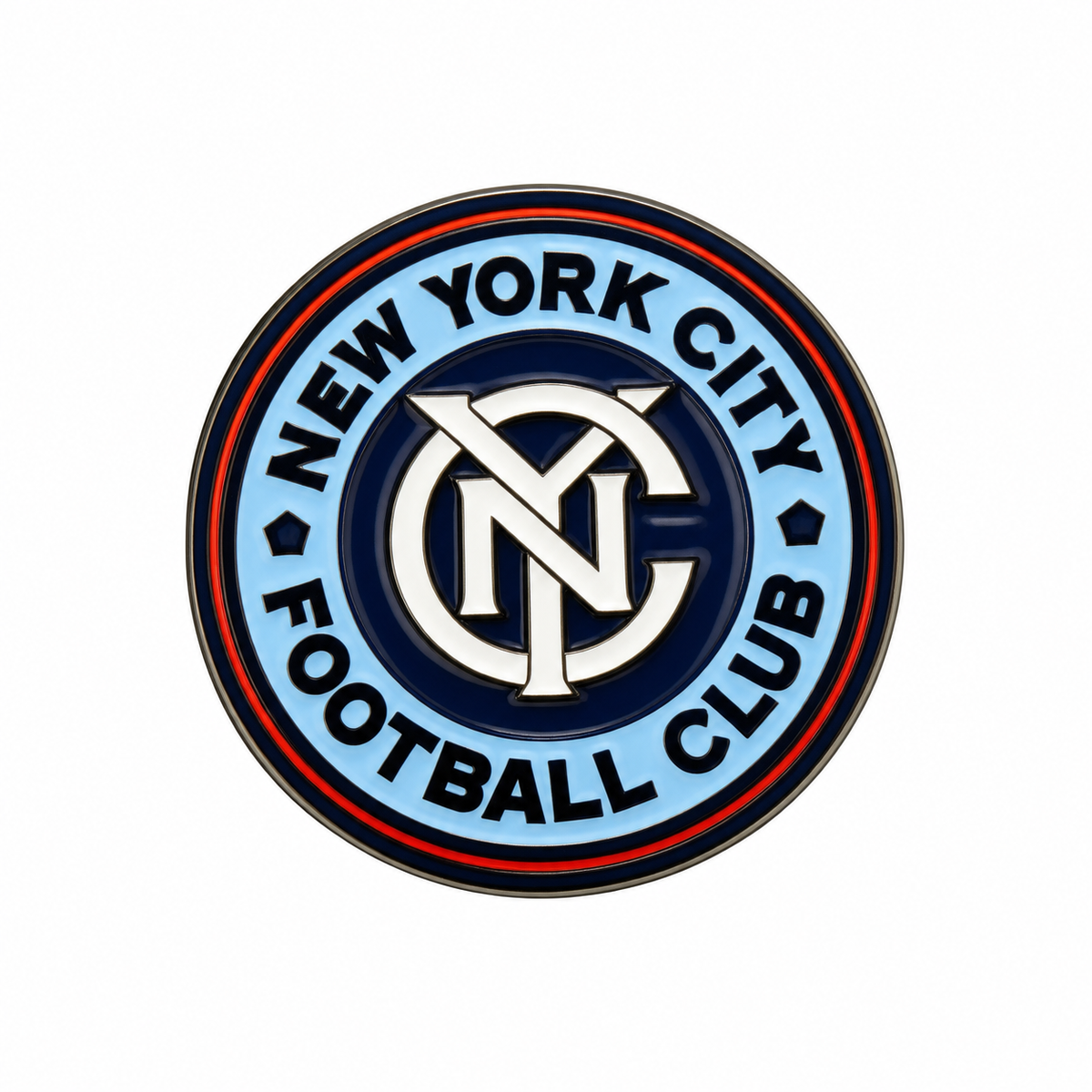 New York City FC NYCFC Enamel Pin