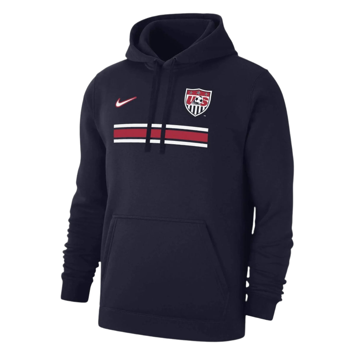 Nike Retro USA 25/26 Stripe Club Fleece Hoodie (Navy)