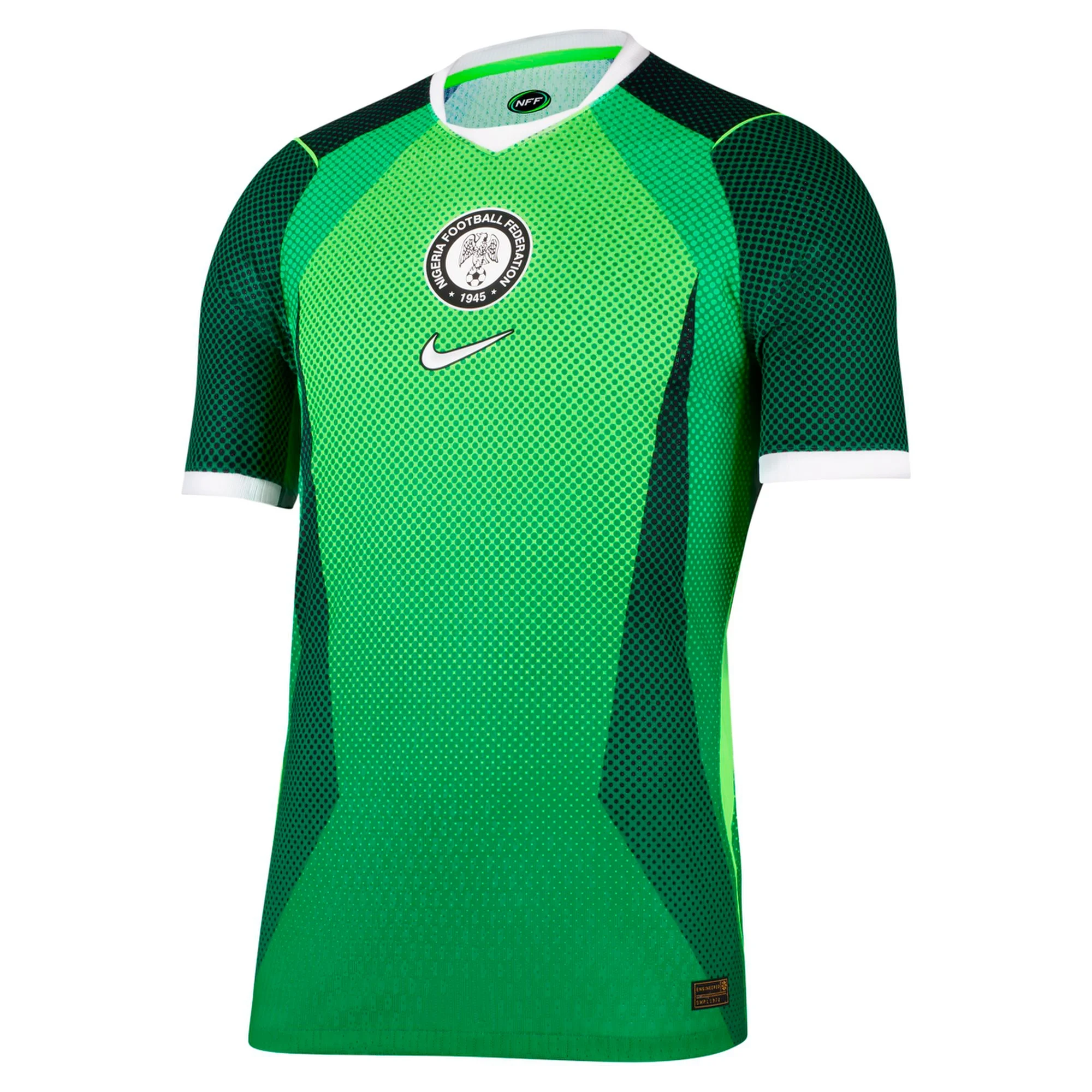 Nike Mens Match Authentic Nigeria Home Jersey 2026 (Green/White)