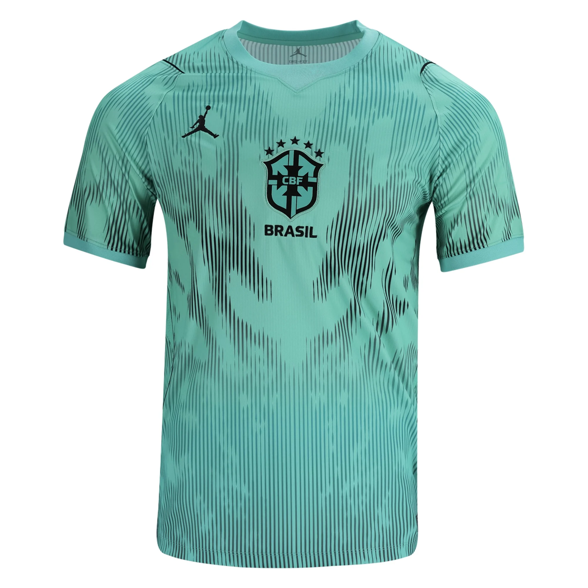 Nike Mens Brazil Goalkeeper Jersey 2026 (Light Menta/Black)