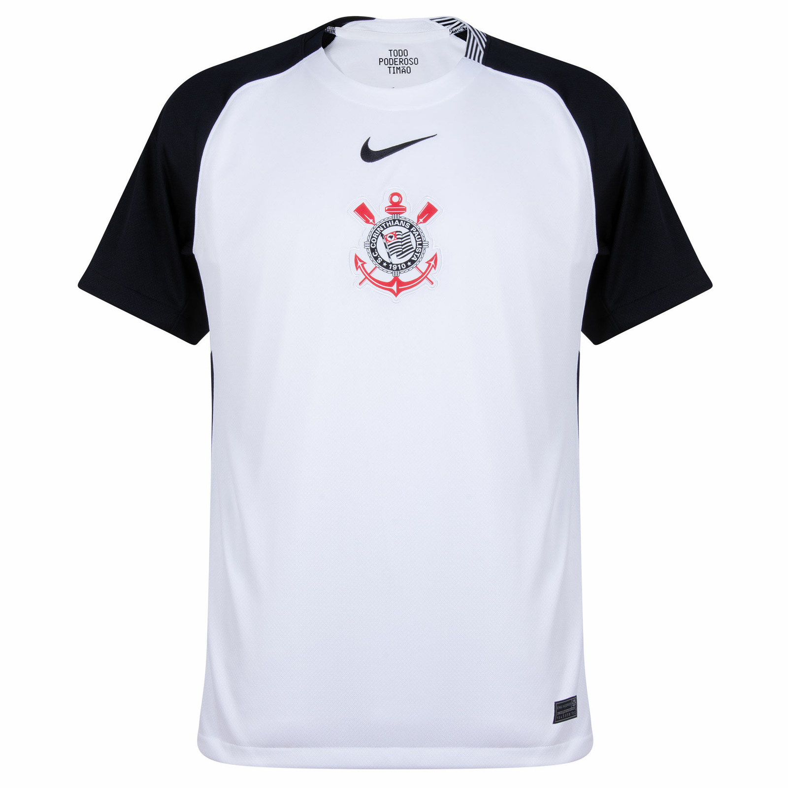 Nike Corinthians Home Jersey 25/26 (White/Black)