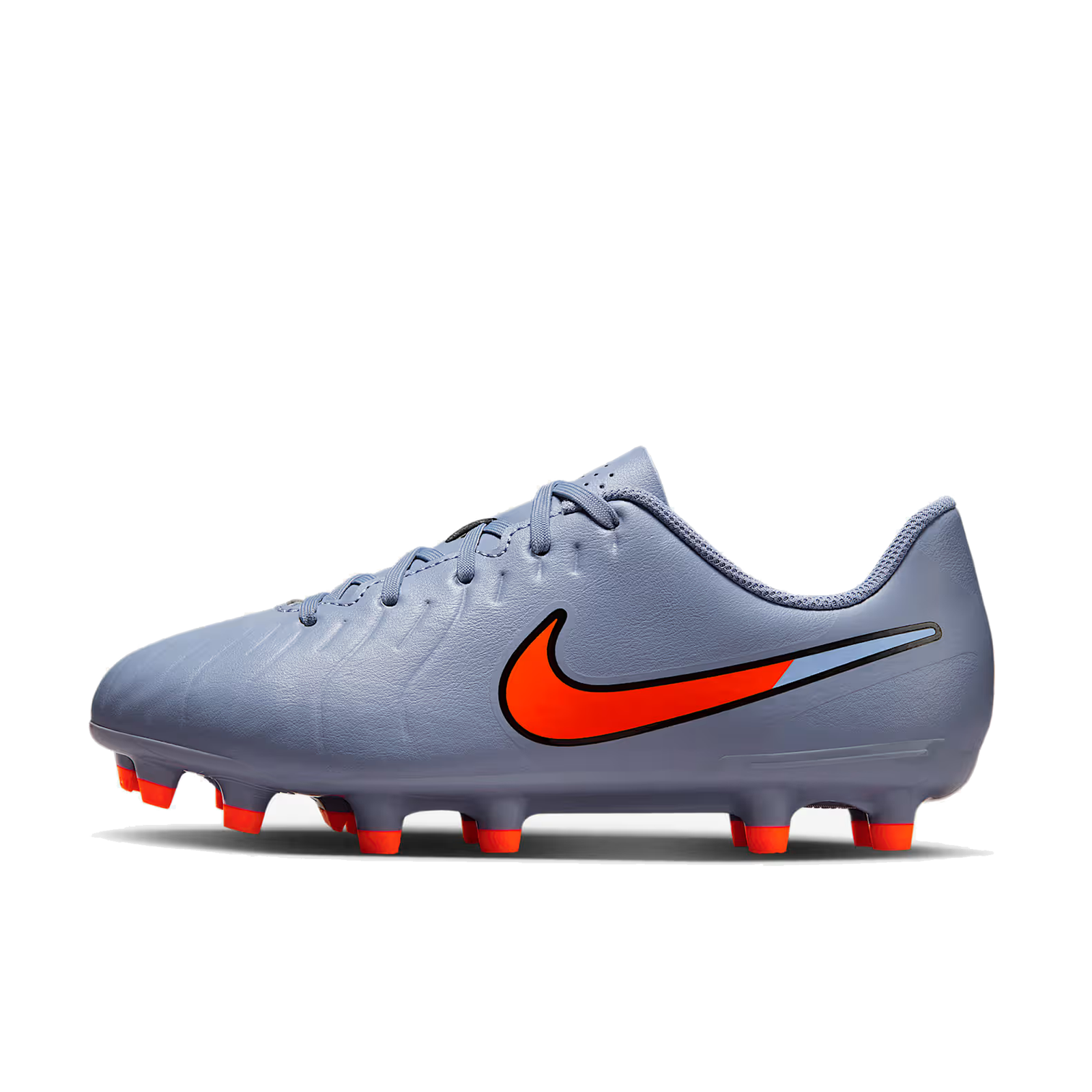 Nike Jr. Legend 10 Club Firm Ground/Ground Soccer Cleats (Blue Eclipse/Black)