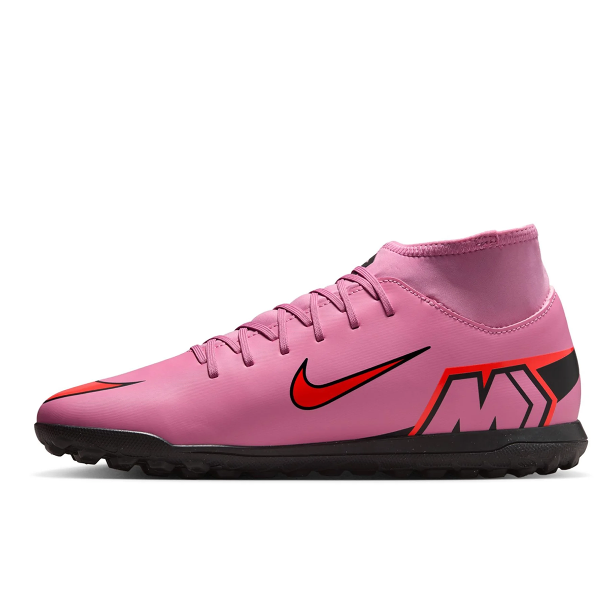 Nike Jr. Superfly 10 Club Turf Soccer Shoes (Magic Flamingo/Black)