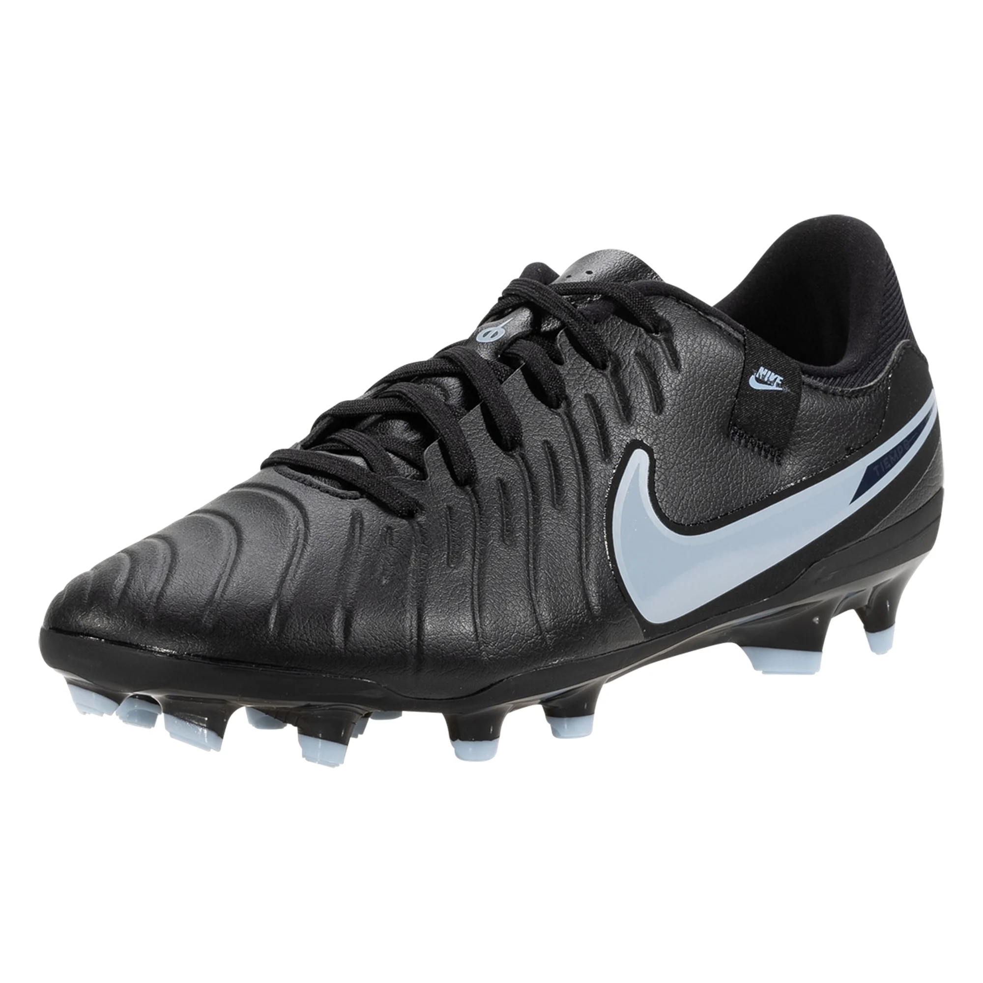 Nike Tiempo Legend 10 Academy Firm Ground/Multiground Soccer Cleats (Black/Black)