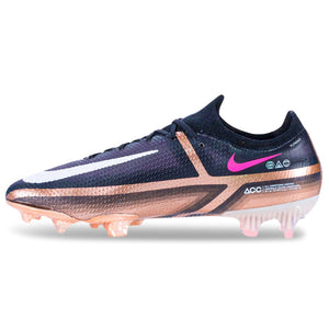 Nike Phantom GT2 Elite Q FG Firm Ground Soccer Cleat (Metallic Copper/Black)