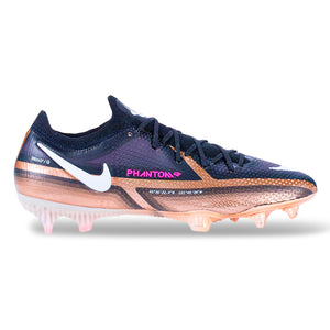 Nike Phantom GT2 Elite Q FG Firm Ground Soccer Cleat (Metallic Copper/Black)