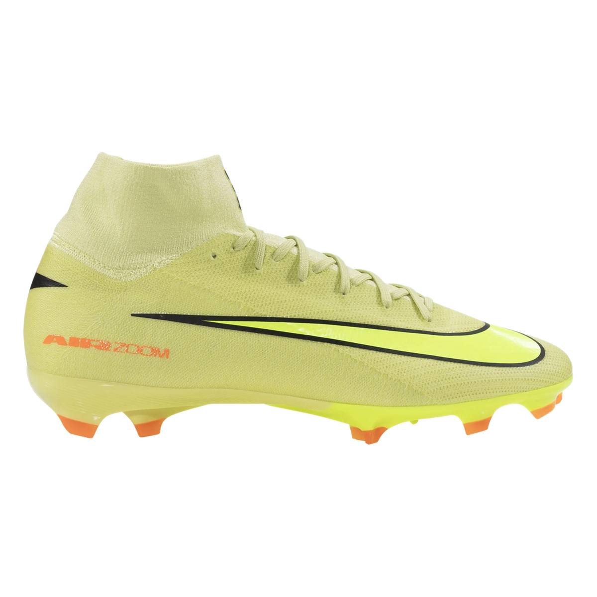Nike Zoom Superfly 10 Pro Firm Ground Soccer Cleats (Limelight/Volt/Hyper Crimson)