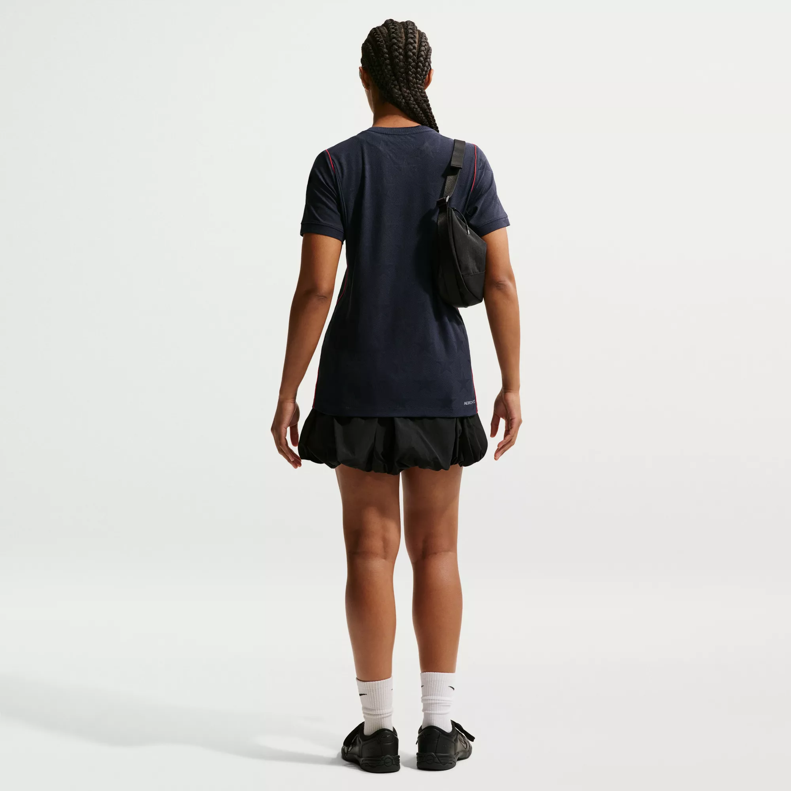 Nike Women’s Reyna United States Match Authentic Away Jersey 2026 (Dark Obsidian/Pure Platinum)