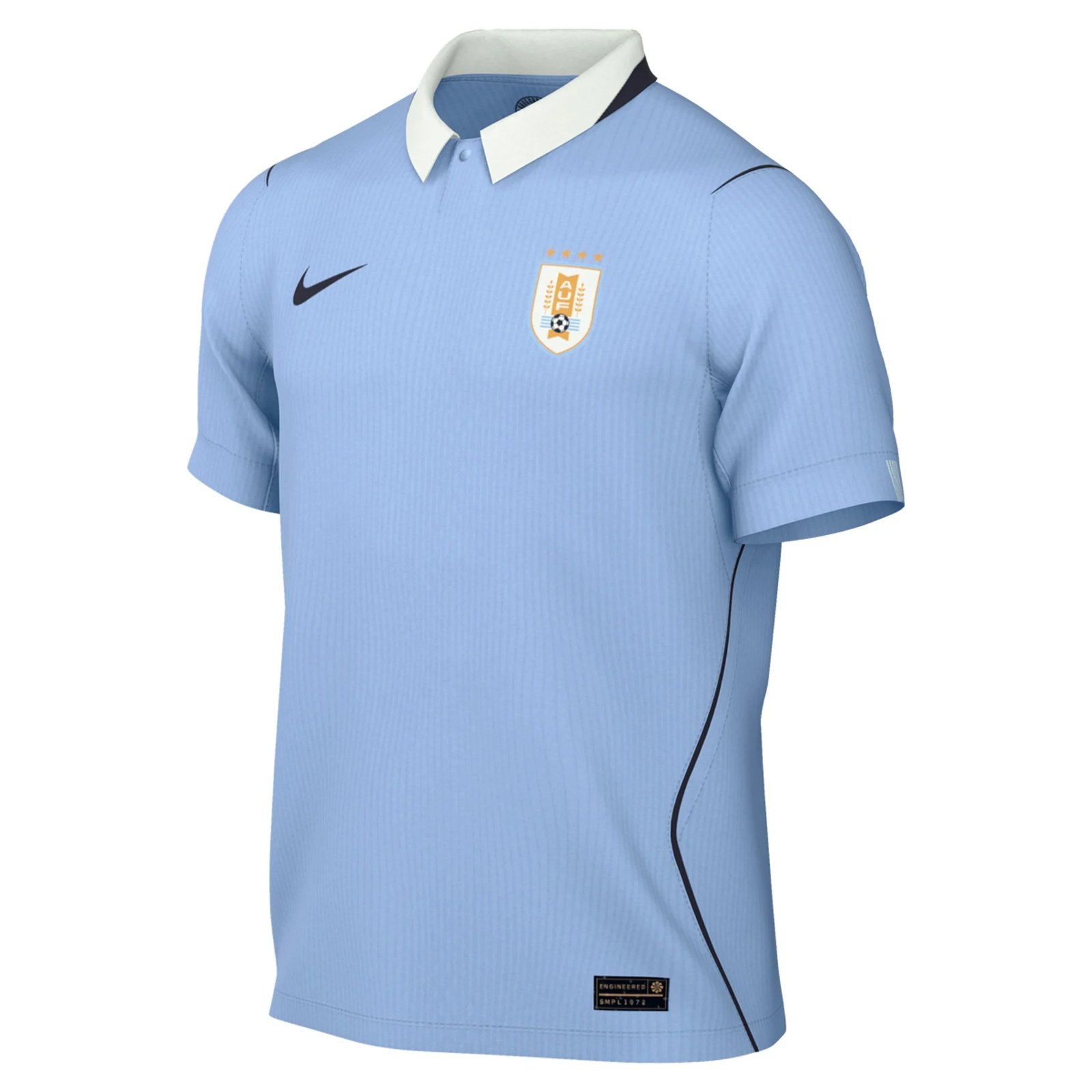 Nike Mens Uruguay Match Authentic Home Jersey 2026 (Royal Tint/Obsidian)